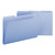 Expanding Recycled Heavy Pressboard Folders, 1/3-Cut Tabs: Assorted, Legal Size, 1" Expansion, Blue, 25/Box [SKU: SMD22530]
