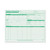 Employee's Record File Folder, Straight Tabs, Letter Size, Index Stock, Green, 20/Pack [SKU: TOP3287]