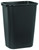 Rubbermaid 2957 FG295700BLA Waste Basket, 41.25 qt Capacity, Plastic, Black, 19-7/8 in H [SKU: ORG8916421]