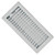 Imperial RG0133 Ceiling Register, 5-1/4 in L, 11-1/4 in W, Steel, White [SKU: ORG5386644]