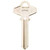 HY-KO 11010SC6 Key Blank, Brass, Nickel, For: Schlage Cabinet, House Locks and Padlocks [SKU: ORG4023990]