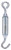 ProSource LR337 Turnbuckle, 5/16 in Thread, Hook, Eye, 9 in L Take-Up, Aluminum [SKU: ORG2675585]