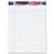 American Pride Writing Pad, Wide/Legal Rule, Red/White/Blue Headband, 50 White 8.5 x 11.75 Sheets, 12/Pack [SKU: TOP75111]
