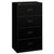 400 Series Lateral File, 4 Legal/Letter-Size File Drawers, Black, 30" x 18" x 52.5 [SKU: BSX434LP]