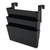 DocuPocket Stackable Three-Pocket Partition Wall File, 3 Sections, Letter Size, 13" x 4", Black [SKU: DEF73504]