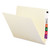 Heavyweight Manila End Tab Folders, 9.5" High Front, Straight 1-Ply Tabs, Letter Size, 0.75" Expansion, Manila, 100/Box [SKU: SMD24100]