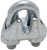 National Hardware 3230BC Series N248-260 Wire Cable Clamp, 1/16 in Dia Cable, 3 in L, Malleable Iron, Zinc [SKU: ORG7158967]