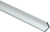 Stanley Hardware 4204BC Series N247-395 Angle Stock, 3/4 in L Leg, 72 in L, 1/8 in Thick, Aluminum, Mill [SKU: ORG6076301]