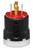 Arrow Hart AHCL1630P Ultra-Grip Locking Plug, 3 -Pole, 30 A, 480 VAC, NEMA: NEMA L16-30, Black/Red [SKU: ORG7399868]