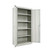 Assembled 72" High Heavy-Duty Welded Storage Cabinet, Four Adjustable Shelves, 36w x 18d, Light Gray [SKU: ALECM7218LG]