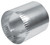 DUNDAS JAFINE FDC4XZW Duct Connector, 4 in Union, Aluminum [SKU: ORG0198077]