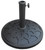 Seasonal Trends 69327 Umbrella Base, 17-1/2 in Dia, 13 in H, Round, Resin/Steel/Plastic, Black [SKU: ORG0845065]