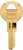 HY-KO 21200Y11BR Key Blank, Brass, Nickel, For: Yale Cabinet, House Locks and Padlocks [SKU: ORG7809213]