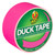 Duck 1265016 Duct Tape, 15 yd L, 1.88 in W, Vinyl Backing, Neon Pink [SKU: ORG2476620]