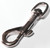 BARON 5025-3/8 Leash Snap, 50 lb Working Load, Steel, Nickel [SKU: ORG6574974]