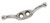 BARON 4015-2 1/2 Line Cleat, Metal, Nickel [SKU: ORG7019581]