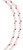 BARON 52804 Rope, 1/4 in Dia, 50 ft L, #8, 120 lb Working Load, Polyester, Red/White [SKU: ORG7459258]