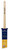 Benjamin Moore U61810-017 Paint Brush, Firm Brush, 2-3/16 in L Bristle, Nylon/Polyester Bristle, Thin Angle Sash Handle [SKU: ORG0249763]