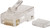 GB GMC-88M6 Modular Plug, RJ-45 Connector, 8 -Contact, 8 -Position, White [SKU: ORG2130318]