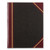 Texthide Eye-Ease Record Book, Black/Burgundy/Gold Cover, 10.38 x 8.38 Sheets, 300 Sheets/Book [SKU: RED56231]