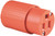 Eaton Wiring Devices 6887-BOX Electrical Connector, 2 -Pole, 15 A, 125 V, NEMA: NEMA 5-15, Orange [SKU: ORG6912059]