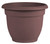 Bloem Ariana Series AP0857 Planter, 8-3/4 in W, 8-3/4 in D, Round, Plastic, Merlot [SKU: ORG4694139]