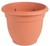Bloem 20-56112 Self-Watering Planter, 12 in Dia, 13 in W, Round, Plastic, Terra Cotta [SKU: ORG4693008]