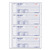 Money Receipt Book, FormGuard Cover, Three-Part Carbonless, 7 x 2.75, 4 Forms/Sheet, 100 Forms Total [SKU: RED8L808R]