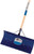 GARANT YSP24LU Snow Pusher, 24 in W Blade, Steel Blade, Wood Handle, Straight Handle, 48 in L Handle, Blue [SKU: ORG1125087]