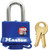 Master Lock 312D Padlock, Keyed Different Key, 9/32 in Dia Shackle, 1-1/16 in H Shackle, Steel Shackle, Steel Body [SKU: ORG6979629]