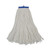 Cut-End Lie-Flat Wet Mop Head, Rayon, 16oz, White [SKU: BWK716REA]