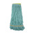 EcoMop Looped-End Mop Head, Recycled Fibers, Extra Large Size, Green [SKU: BWK1200XL]