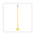 Quick Change Side-Latch Plastic Mop Head Handle, 60" Aluminum Handle, Yellow [SKU: BWK620]