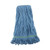 Super Loop Wet Mop Head, Cotton/Synthetic Fiber, 1" Headband, Medium Size, Blue, 12/Carton [SKU: BWK502BLNBCT]