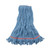 Super Loop Wet Mop Head, Cotton/Synthetic Fiber, 1" Headband, Large Size, Blue, 12/Carton [SKU: BWK503BLNB]