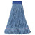 Super Loop Wet Mop Head, Cotton/Synthetic Fiber, 5" Headband, X-Large Size, Blue, 12/Carton [SKU: BWK504BL]