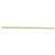 Threaded End Broom Handle, Lacquered Hardwood, 0.94" dia x 54", Natural [SKU: BWK121]