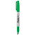 Fine Bullet Tip Permanent Marker, Green, Dozen [SKU: SAN30004]