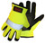 BOSS 991M High-Visibility, Reflective Mechanic Gloves, M, Open Cuff, Synthetic Leather [SKU: ORG3616281]