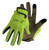 BOSS 802-M Touchscreen Mechanic Gloves, M, Rib-Knit Cuff, Synthetic Leather, White [SKU: ORG5782065]