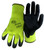 BOSS 8439NX Insulated Work Gloves, XL, 12 in L, Knit Wrist Cuff, Acrylic/Latex, Black/Hi-Viz Green [SKU: ORG3758760]