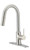 Boston Harbor Contemporary Pull-Down Kitchen Faucet, Stainless Steel [SKU: ORG1800259]