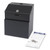 Steel Suggestion/Key Drop Box with Locking Top, 7 x 6 x 8.5, Black Powder Coat Finish [SKU: SAF4232BL]