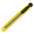 Snap Blade Knife, Retractable, Snap-Off, 0.39" Blade, 5" Plastic Handle, Yellow [SKU: BWKUKNIFE75]