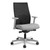 Ignition 2.0 4-Way Stretch Mid-Back Mesh Task Chair, Supports 300 lb, 17" to 21" Seat, Frost Seat, Black Back, Titanium Base [SKU: HONI2M2AMC22AIK]