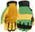 WEST CHESTER John Deere JD00009-L Gloves, Men's, L, Reinforced Thumb, Hook and Loop Cuff, Spandex Back, Green/Yellow [SKU: ORG9069949]