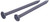 HILLMAN 532590 Nail, 4D, 1-1/2 in L, Steel, Bright, Flat Head, Smooth, Thin Shank, Silver [SKU: ORG5872684]