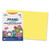 SunWorks Construction Paper, 50 lb Text Weight, 12 x 18, Yellow, 50/Pack [SKU: PAC8407]