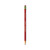 Erasable Colored Pencils, 2.6 mm, 2B (#1), Carmine Red Lead, Carmine Red Barrel, Dozen [SKU: DIX14259]