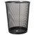 Mesh Round Wastebasket, 4.5 gal, Mesh, Black [SKU: ROL22351]